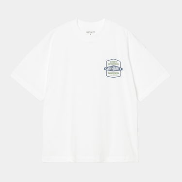 Тениска Carhartt WIP Short Sleeve Networks T-Shirt Бяло | I035624_9, 0