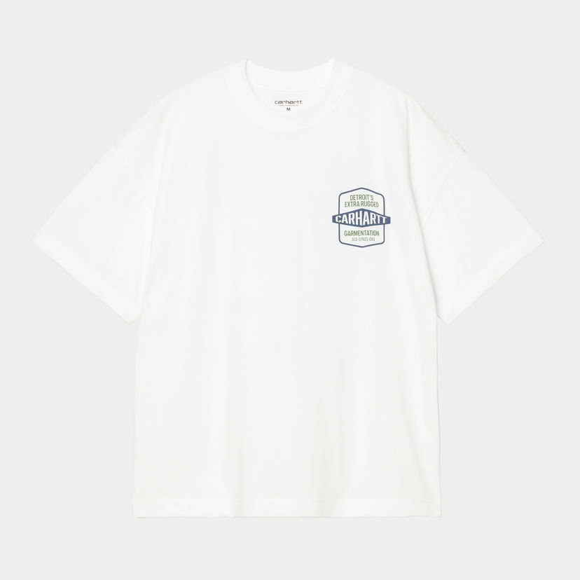 Тениска Carhartt WIP Short Sleeve Networks T-Shirt Бяло | I035624_9