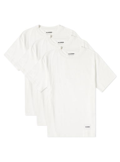 Тениска Jil Sander 3 Pack Tee Бяло | J47GC0001-J45048-100