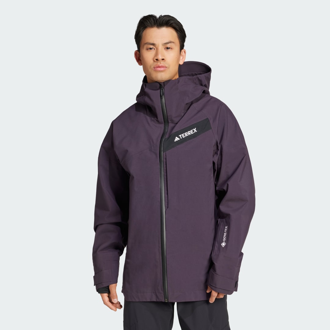 Ветровка adidas Performance Terrex Techrock 3L GORE-TEX C-Knit Лилаво | IT3208, 1