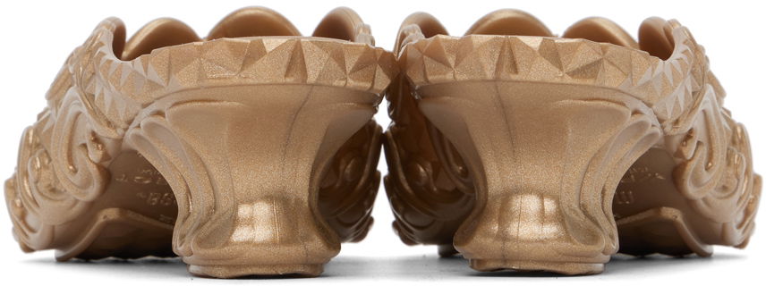 Кецове и обувки Y/PROJECT Y/Project Melissa Edition Point Mules Металик | YPMECOURT1-S24, 1
