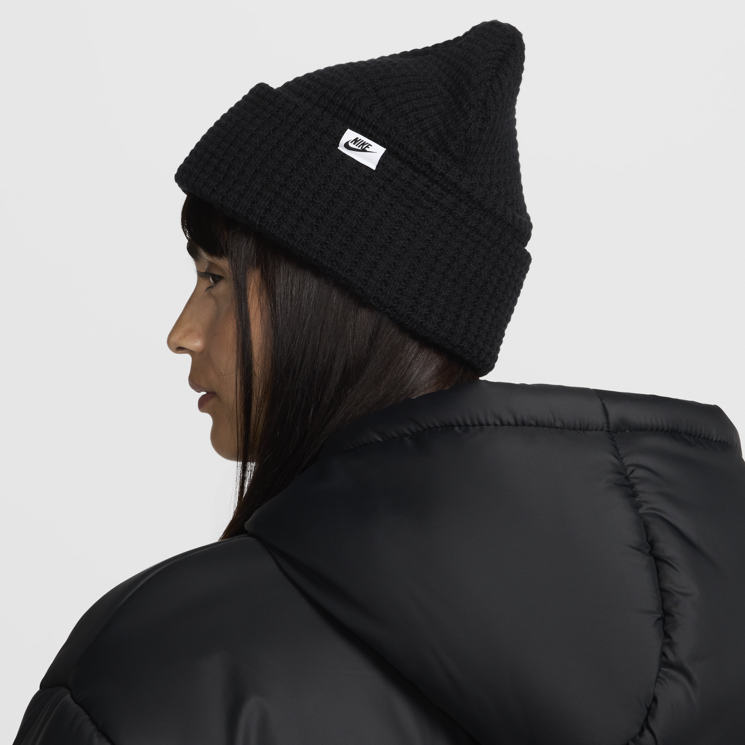 Шапка Nike Peak Beanie Черно | FZ2123-010, 1