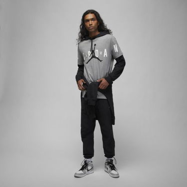 Тениска Jordan Air Stretch Graphic Tee Сиво | DV1445-091, 2