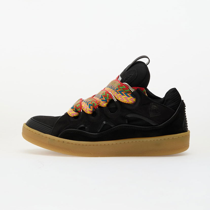 Кецове и обувки LANVIN Curb Sneakers Black Черно | FU-SKDK12-DRA2-P25-10