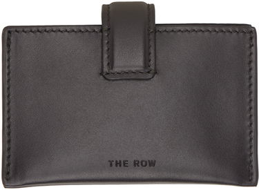 Портфейл The Row Leather Multi Card Holder Черно | W1335-L60, 0