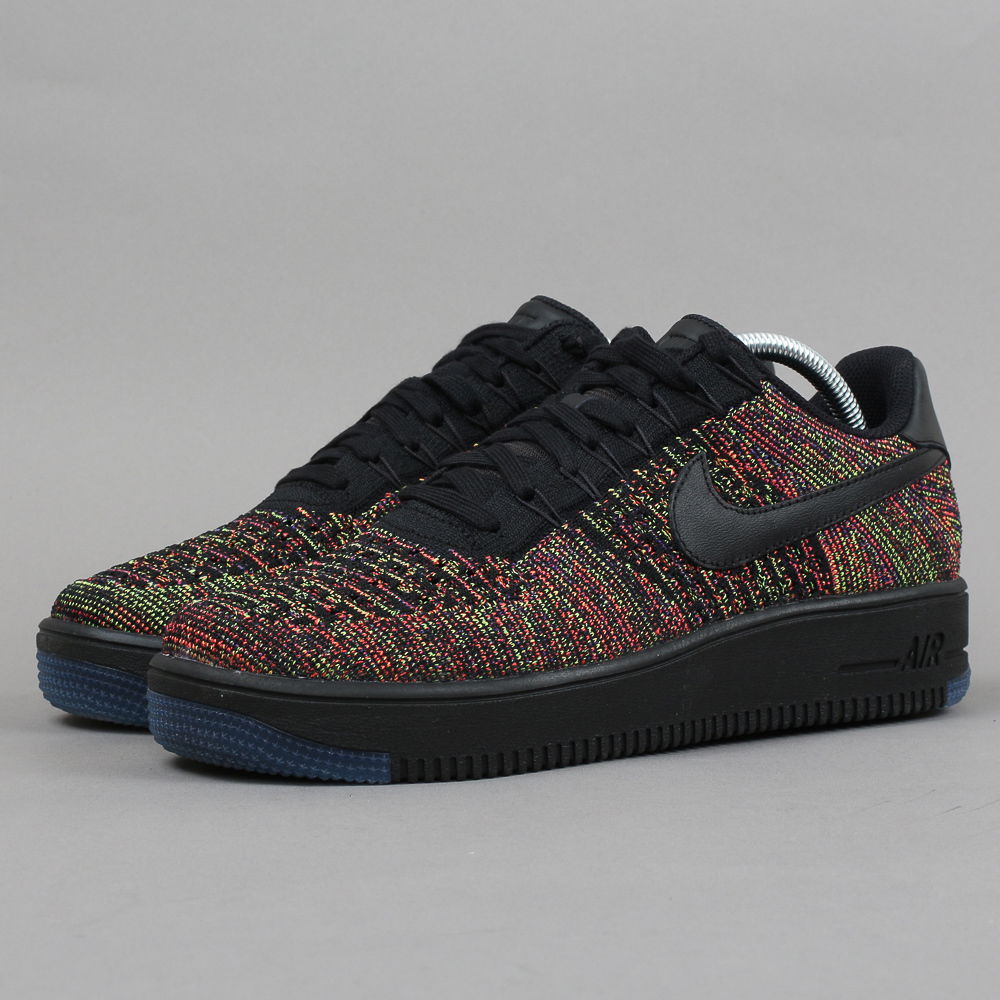 Кецове и обувки Nike Air Force 1 Ultra Flyknit Low ''Multi-Color'' Черно | 817419-001, 1