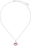 Diamante Heart Pendant Necklace