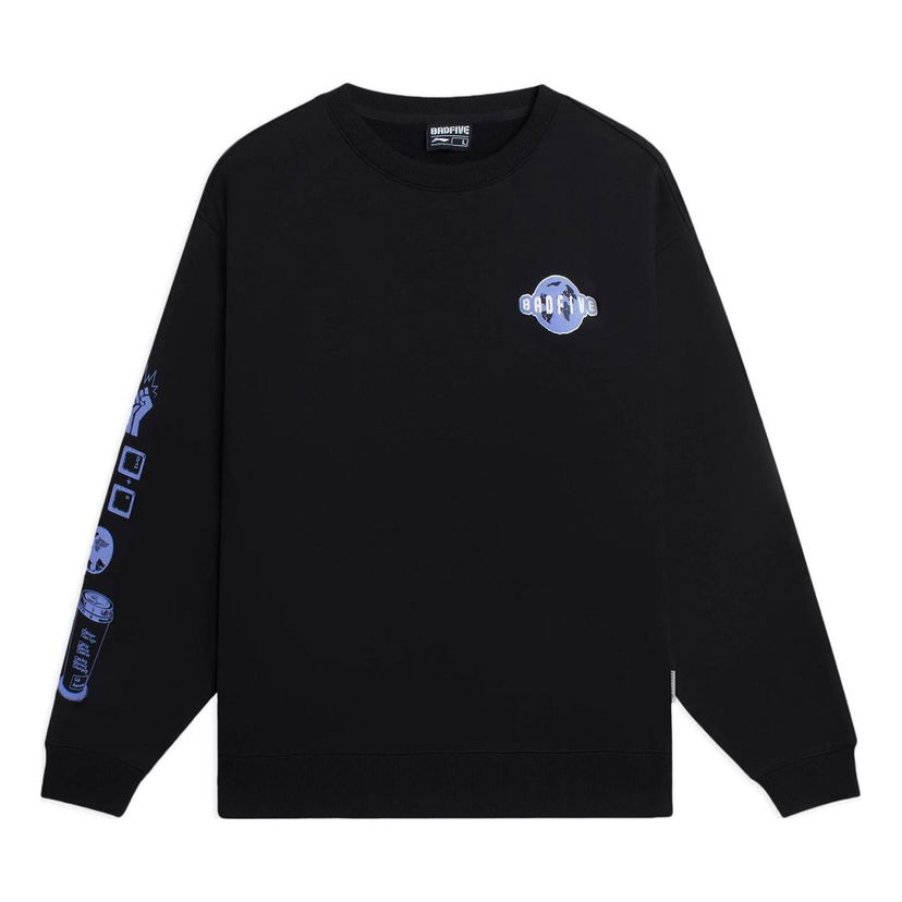Суитчър Li-Ning BadFive Graphic Sweatshirt Черно | AWDSC01-3