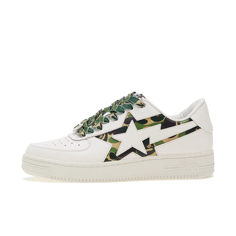 Кецове и обувки BAPE Bape Sta ABC M2 "Camo Cutout" Бяло | 001FWK301307MGRN