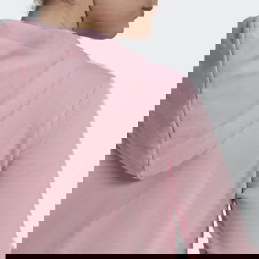 Суитчър adidas Performance Essentials French Terry 3-Stripes Full-Zip Hoodie Розово | HL2059, 5