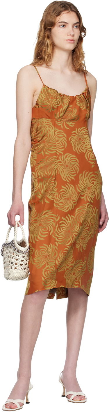 Дамска чанта OSOI Braided Handle Woven Lip Bag with Silver-Toned Beads Бяло | 25SB06004292, 3