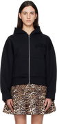 GANNI Two-way Zip Hoodie