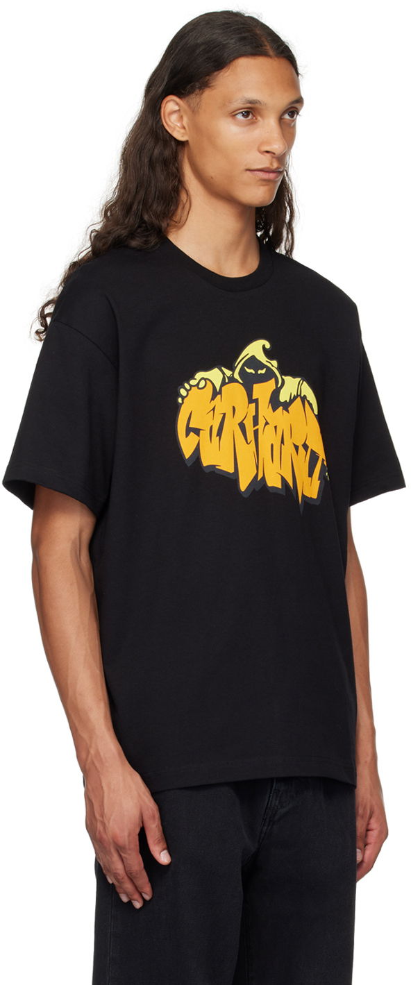 Тениска Carhartt WIP Black Graphic Print T-Shirt Черно | I033953, 1