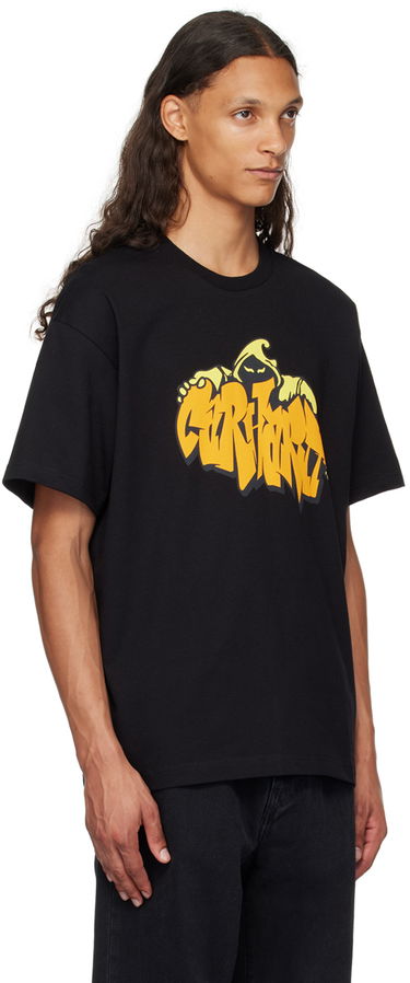 Тениска Carhartt WIP Black Graphic Print T-Shirt Черно | I033953, 1