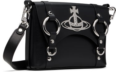Чанта през рамо Vivienne Westwood Vivienne Westwood Kim Crossbody Bag Черно | 48030007U-L003T-, 1