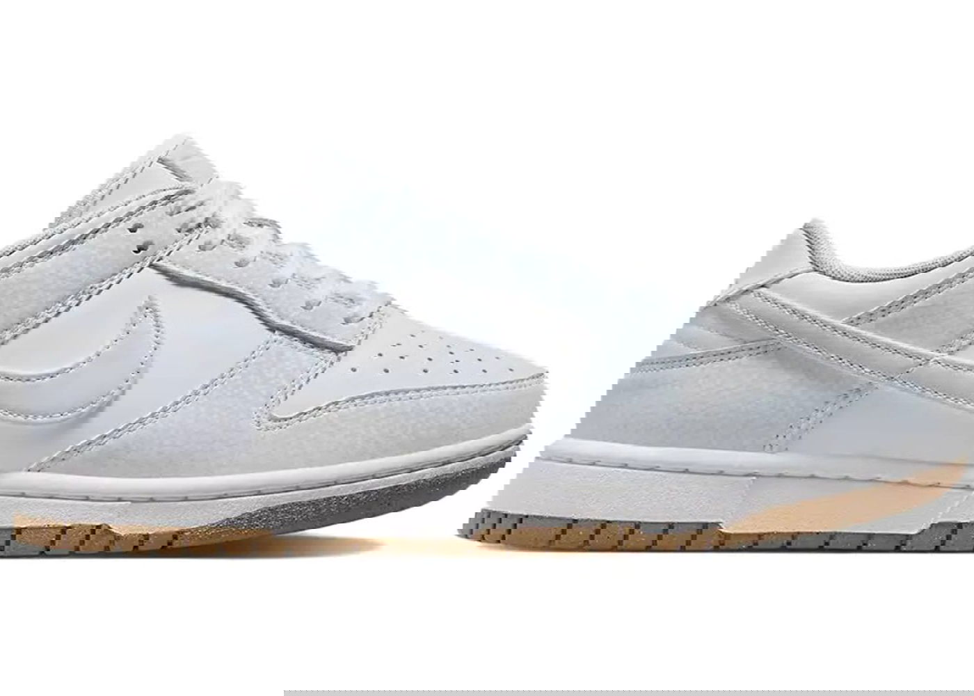 Кецове и обувки Nike Dunk Low Next Nature Football Grey Gum (Women's) Сиво | FN6345-100, 0