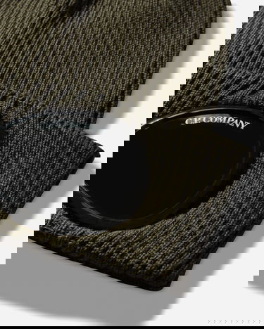 Шапка C.P. Company Cotton Goggle Beanie Зелено | RSCMAC747A-000727A 683, 4