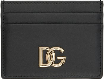 Dolce & Gabbana Black 'DG' Card Holder BI0330 AW576