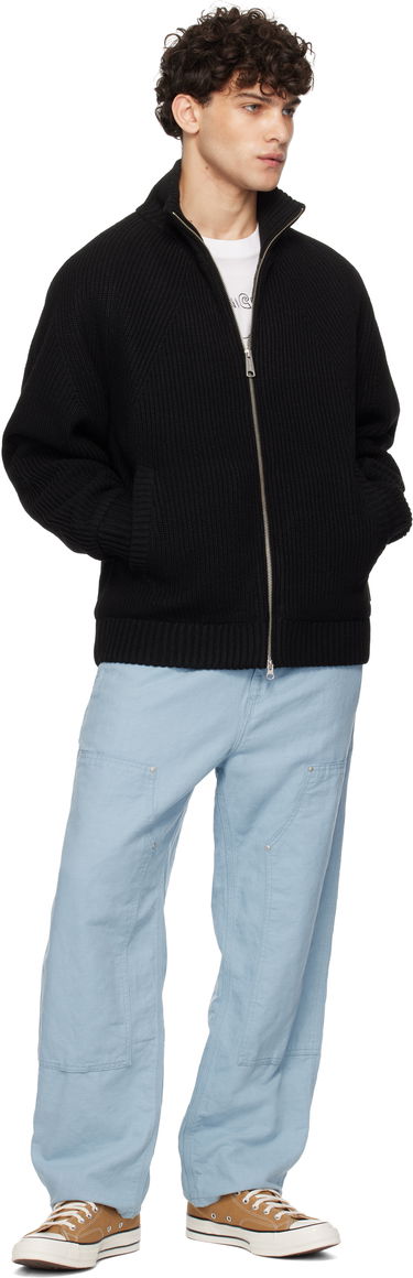 Пуловер Carhartt WIP Black Banley Knit Jacket Черно | I033902, 3