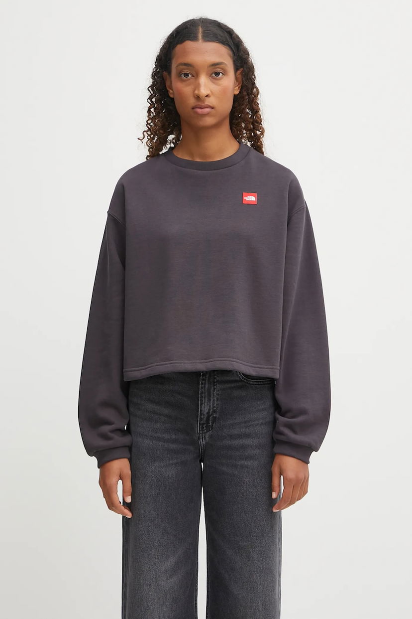 Суитчър The North Face The North Face Redbox Cropped Sweatshirt Сиво | NF0A8EFY0SA1