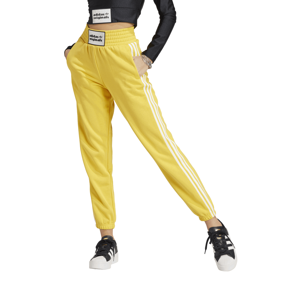 Спортни панталони adidas Originals Adidas Originals Sweatpants Жълто | HB4358, 0