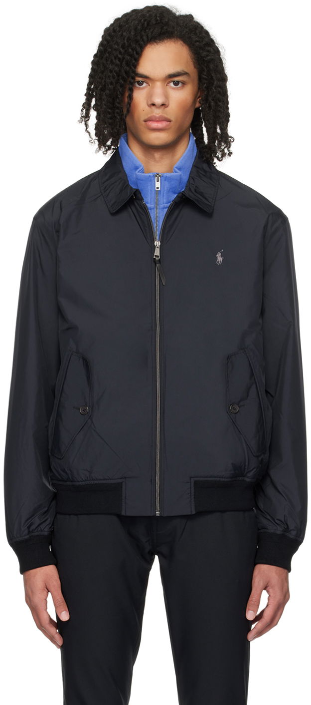 Яке Polo by Ralph Lauren Water-Repellent Bomber Jacket Черно | 710832229003