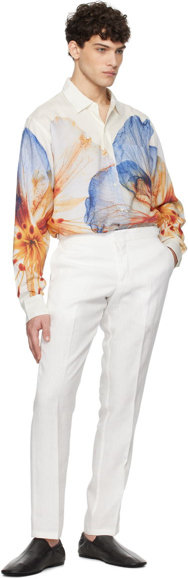 Риза Orlebar Brown Floral Print Shirt Многоцветен | 280053, 4
