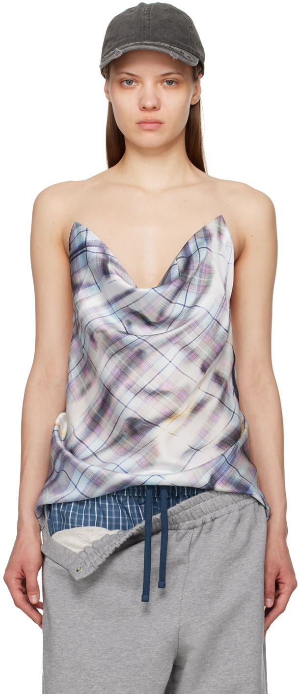 Потник Y/PROJECT Invisible Strap Print Tank Top Многоцветен | 102TO002