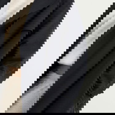 Тренчкот SKIMS Boyfriend Fleece Trench Coat Черно | LS-LST-8018W-ONX, 5