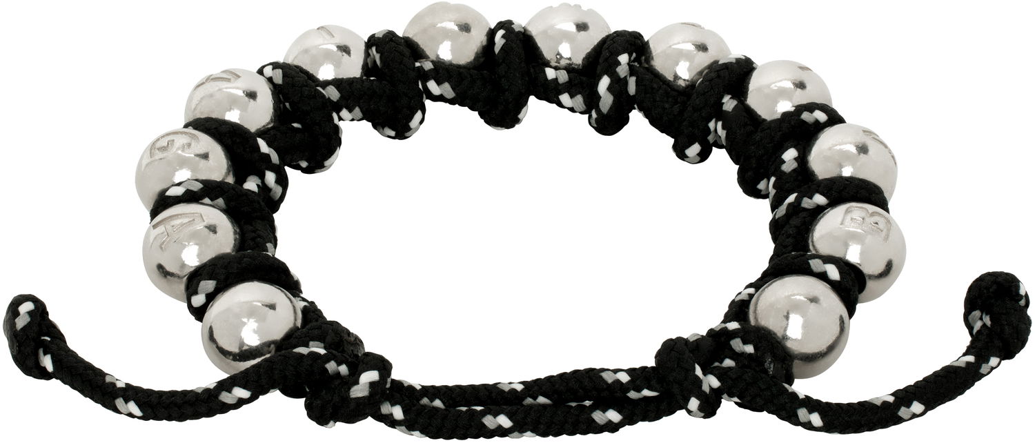 Гривна Balenciaga Malibu Ball Bracelet Черно | 809787TZ7VS1221, 1