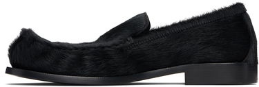 Кецове и обувки Dries Van Noten Dries Van Noten Ponyhair Loafers Черно | 252-021723-301, 2