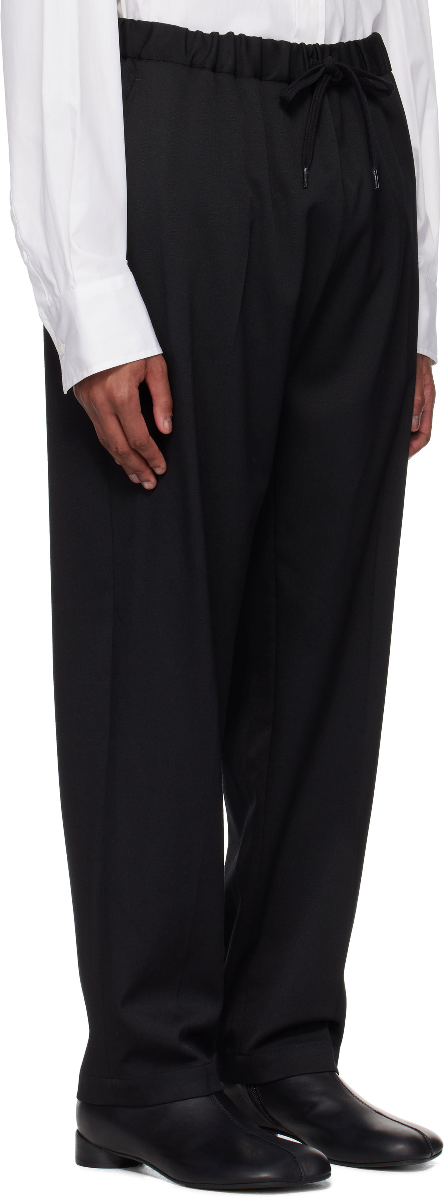 Панталони Maison Margiela Wool Trousers Черно | SH0KA0023 M35153, 1