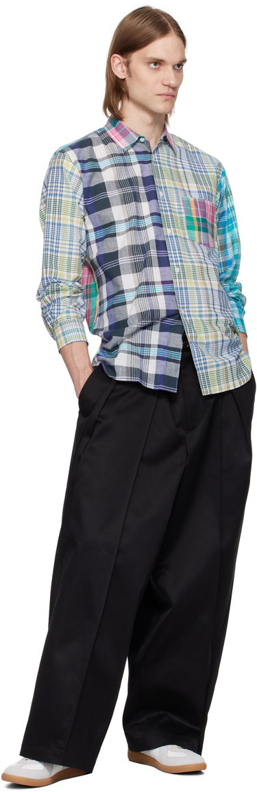 Риза Comme des Garçons Comme des Garçons Shirt Yarn Dyed Check Poplin Shirt Многоцветен | FO-B008-051, 3
