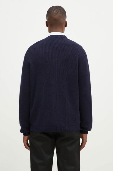Пуловер MAISON KITSUNÉ Ribbed Cardigan With Logo Patch Зелено | NM00501KT1093, 2