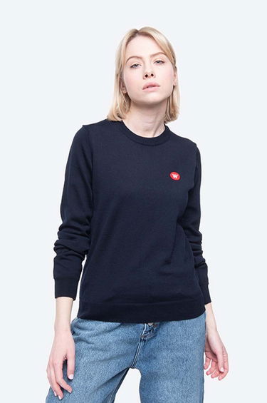 Пуловер WOOD WOOD Lyn Sweater Тъмно синьо | 10001006.4142, 0