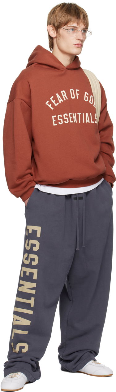 Суитчър Fear of God Fear of God ESSENTIALS Fleece Hoodie Червено | 192HO246256F, 4