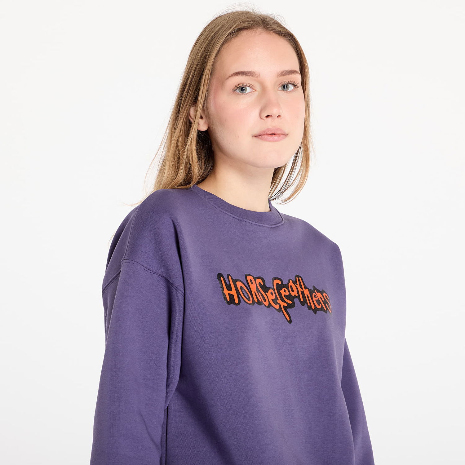 Суитчър Horsefeathers Sweatshirt Angela Sweatshirt Grape S Лилаво | SW917B, 1