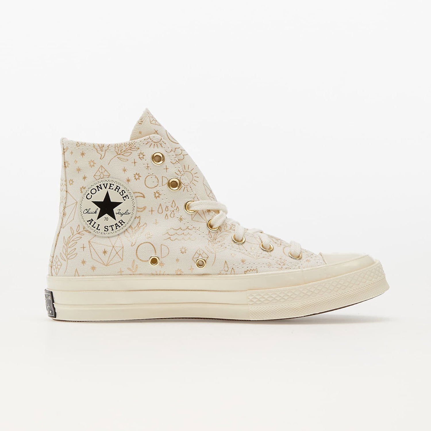 Кецове и обувки Converse Chuck 70 High Бежово | A02207C, 1
