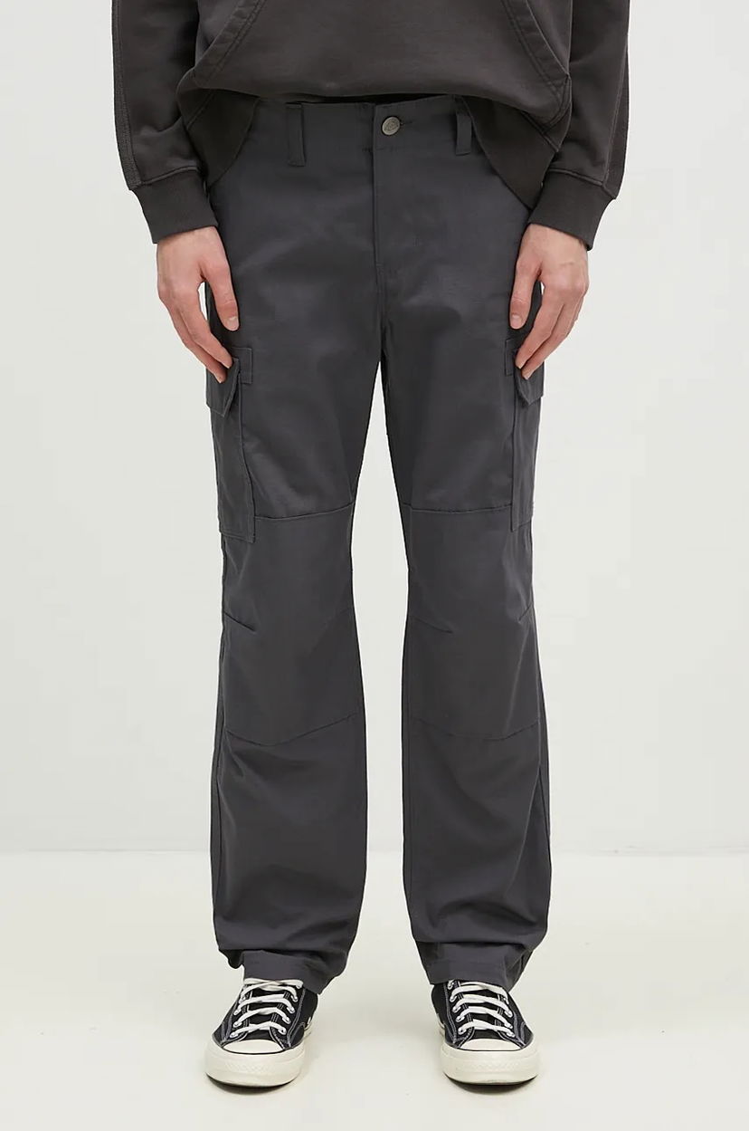Карго панталони Dickies Millerville Cotton Cargo Pants with Knee Panels Сиво | DK0A4XDU