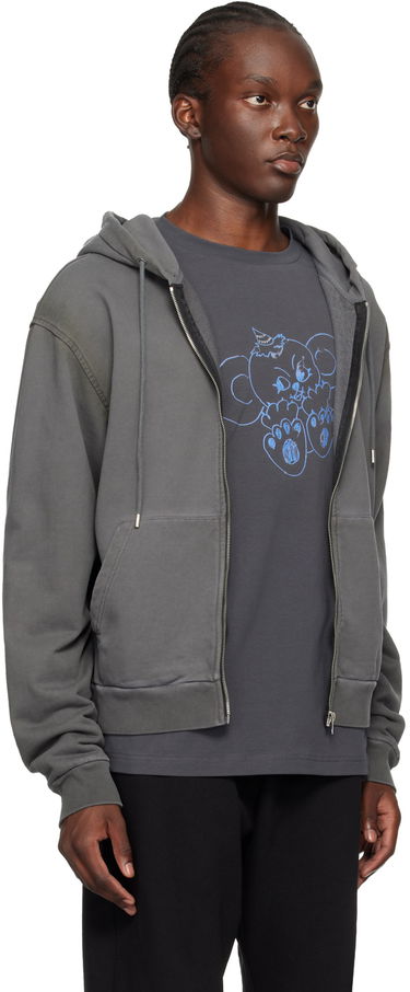 Суитчър We11done Zip Hoodie Сиво | WD-TJ2-24-812-U-CH, 1