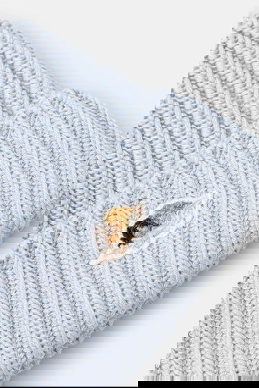 Шапка Fiorucci Wool Blend Beanie Angel Patch Синьо | W02FPAHA216KN03BL02, 2