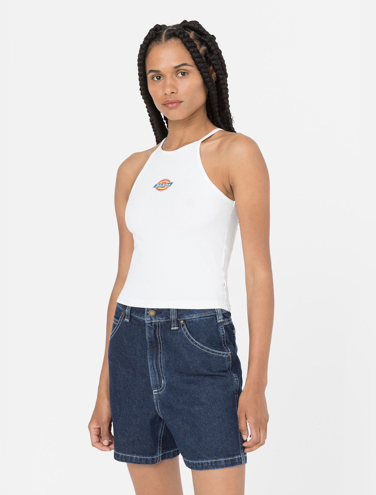 Потник Dickies Chain Lake Tank Top Бяло | 0A4XNP, 0
