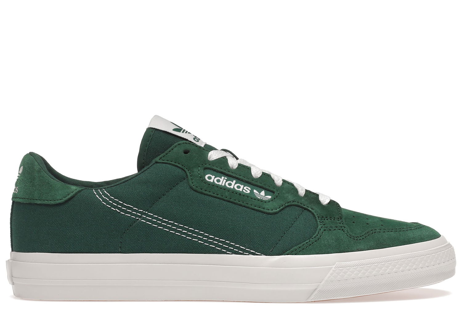 Кецове и обувки adidas Originals Continental Vulc Collegiate Green Зелено | EG6734, 0