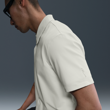 Риза Nike 24.7 PerfectStretch Dri-FIT Short Sleeve Button-Up Shirt Бяло | HQ6958-133, 4