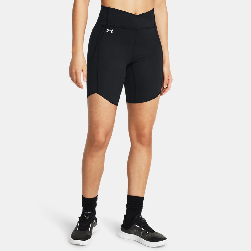 Къси панталони Under Armour Motion Crossover Radlerhose für Damen Schwarz Черно | 1383633-001