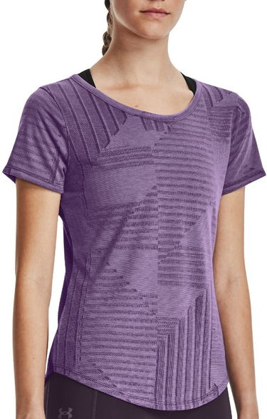 Тениска Under Armour Streaker Deco Diamond Tee Лилаво | 1376814-571, 0
