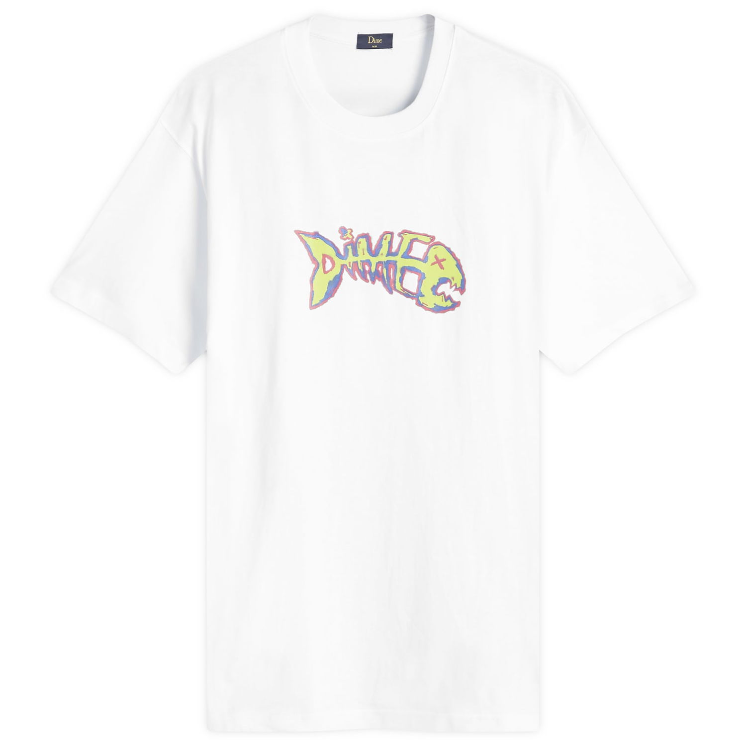 Тениска Dime Bones T-Shirt Бяло | DIMEFA2435WHT, 0