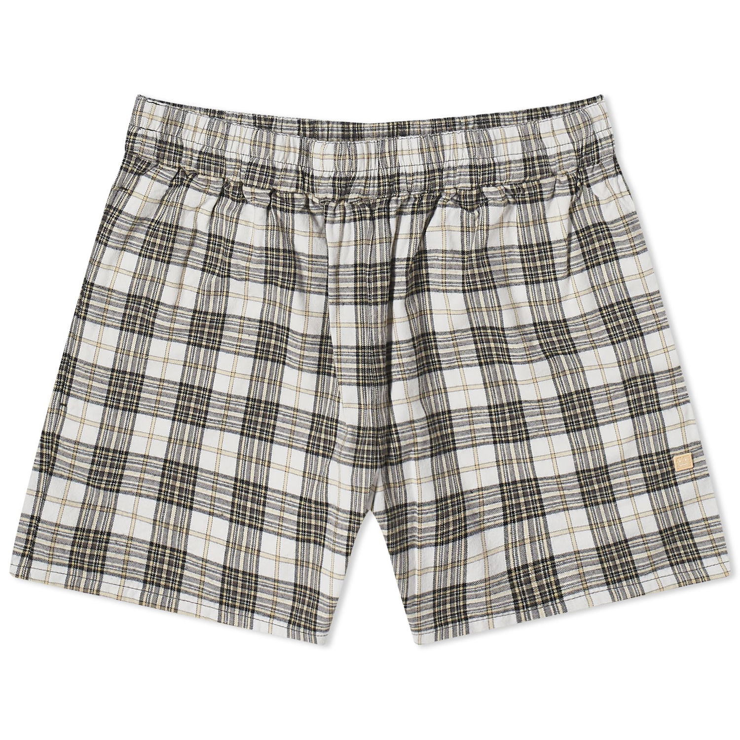 Къси панталони Acne Studios Face Roxx Check Shorts Черно | CE0044-AYT, 0
