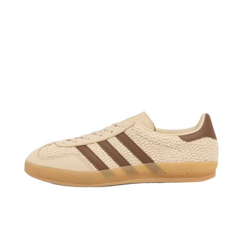 Кецове и обувки adidas Originals Gazelle Indoor UK 3 Бежово | JS1418