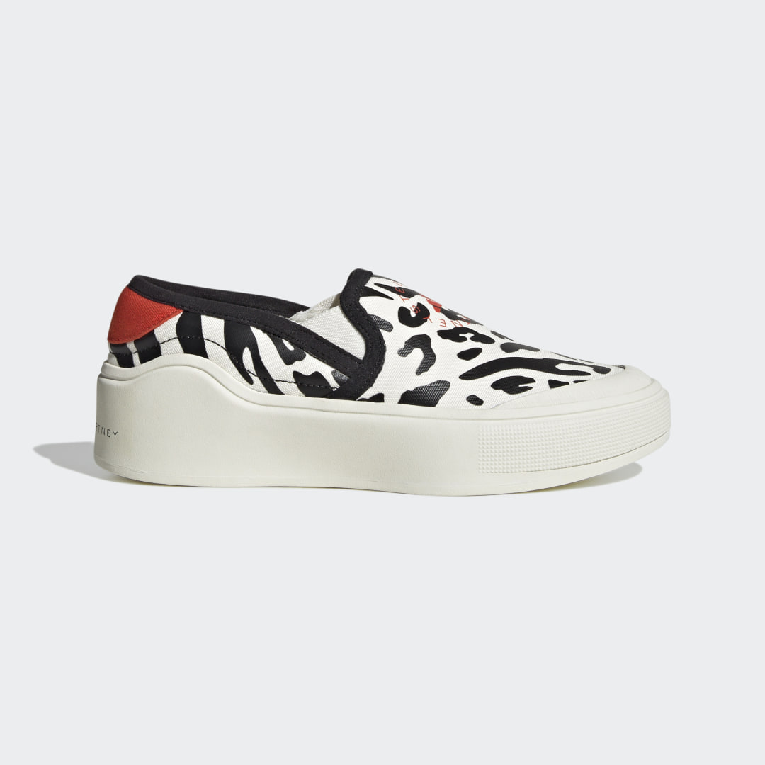 Кецове и обувки adidas Performance adidas by Stella McCartney Court Slip-On Черно | HP3210, 0